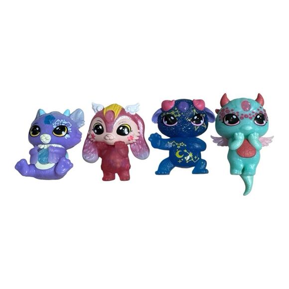 Magic Mixies Mixlings Figures Lot of 4 AYMA LANU GOKKY and NALLO / 2" Inch - Picture 1 of 7